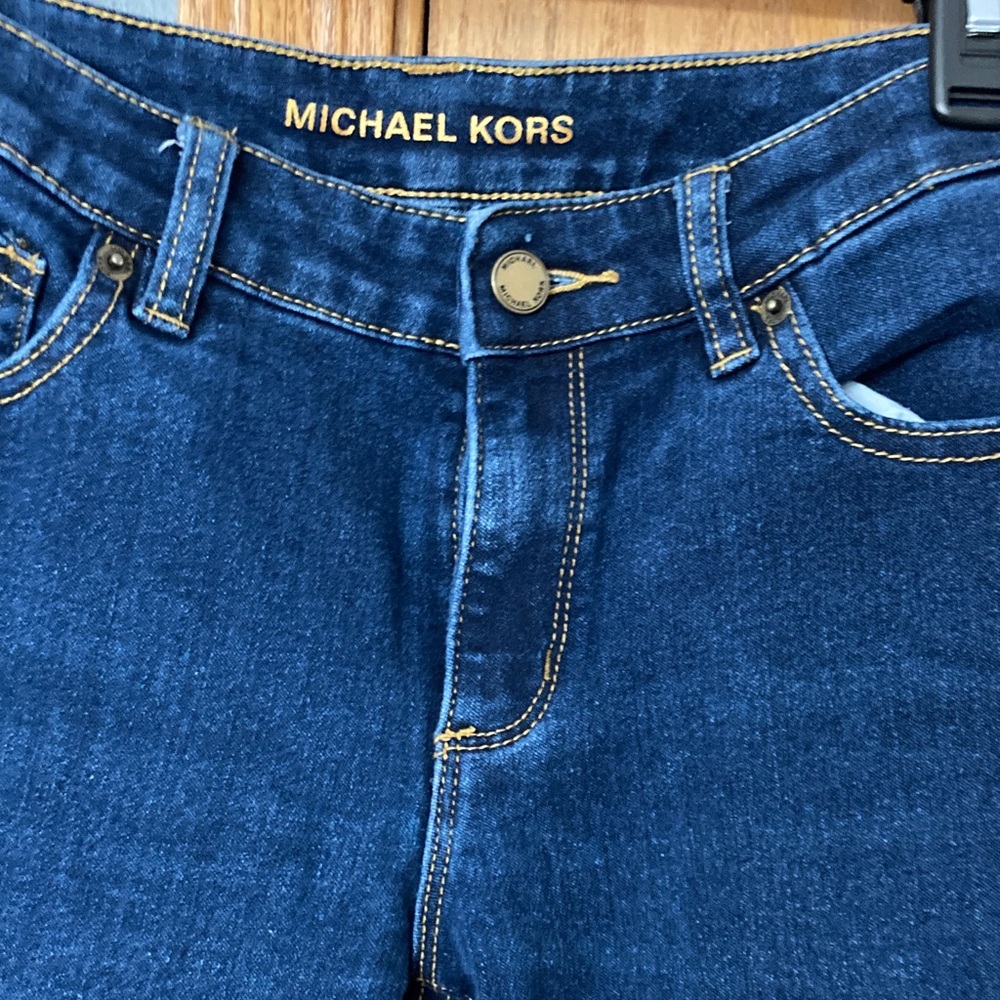 Michael Kors Dark Blue Denim Pants